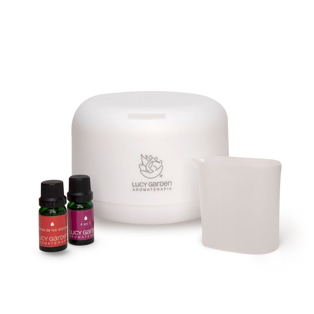 Humidificador + 1 Sinergía de Aceites Esenciales